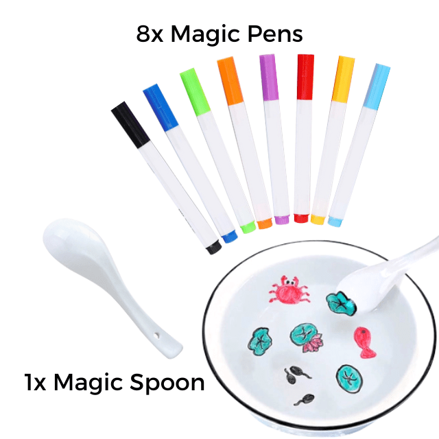 Magic Drawing Pen Bundle 8 Colors Magical Water Painting Pens for Kids  Kiddies