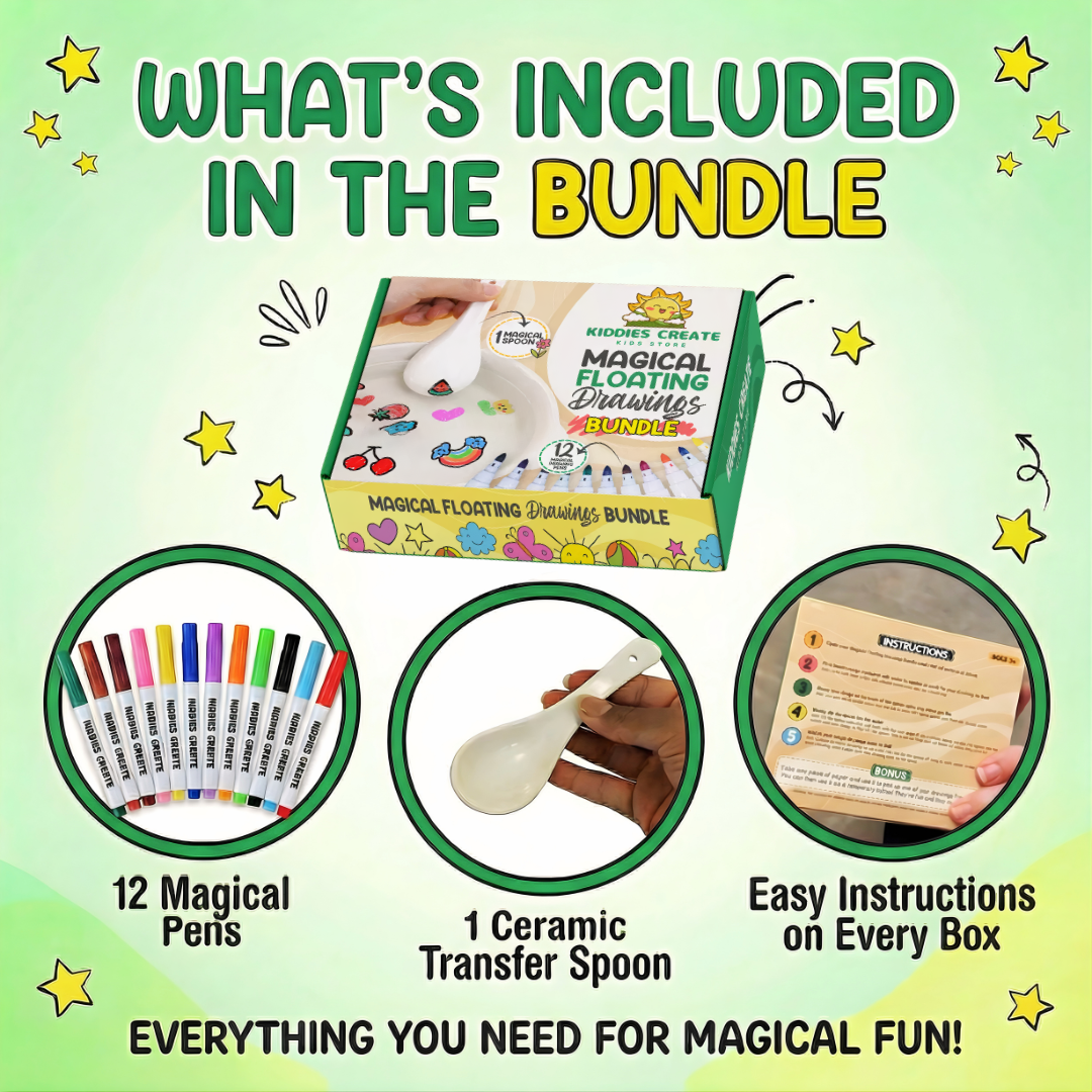 Magical Floating Drawings Bundle